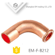 Raccord de tuyau en cuivre EM-F-B212 90 degrés coude pour climatiseur